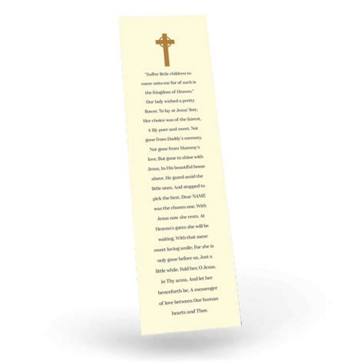 15" Silver BookMark Cross Candle CAN_E350 — Blessed Celebration