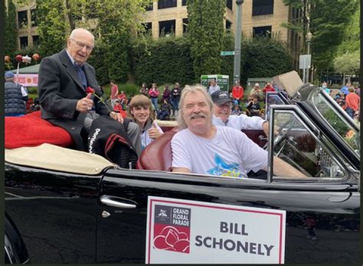 Bill Schonely Wife; Meet Barbara White