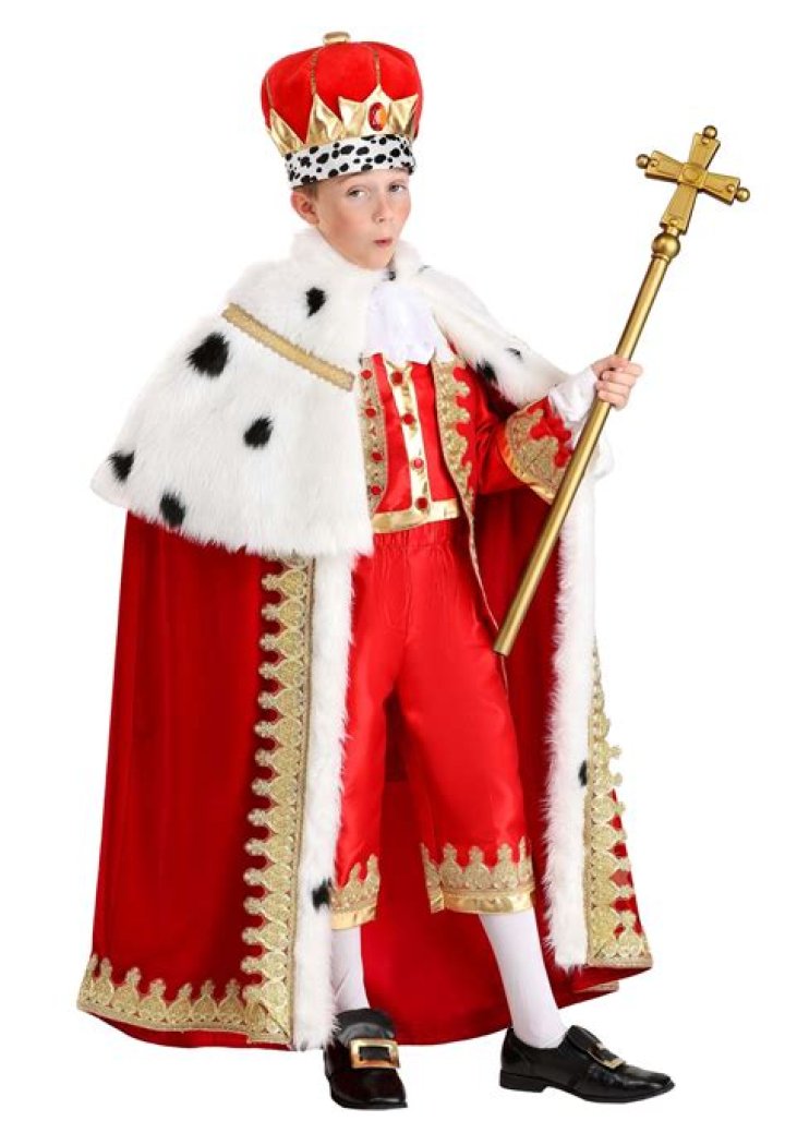 Christmas Gold King Costume — Blessed Celebration