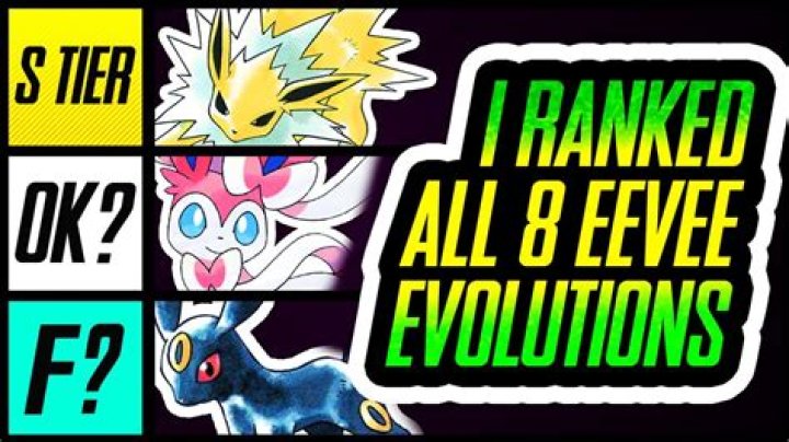 Eevee’s Best Evolutions Ranked