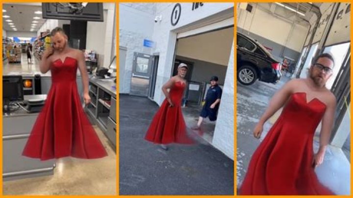 How to get the red dress filter on TikTok