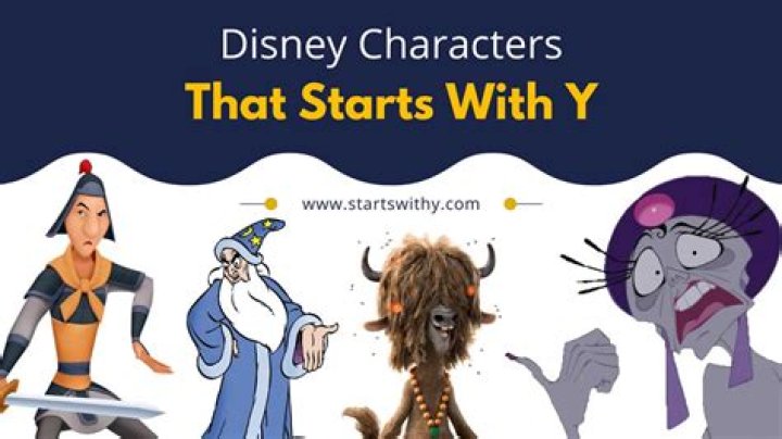 Is there a Disney character that starts with L? – Celebrity