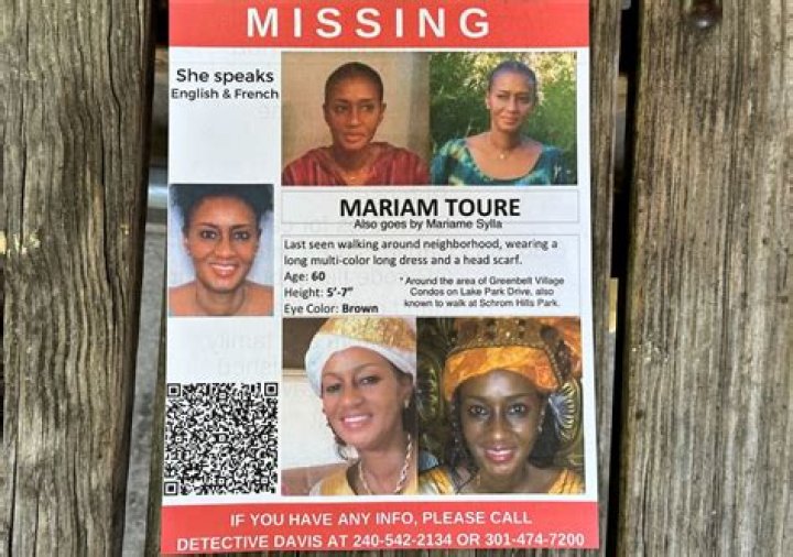 Missing Mariam Toure Sylla Found Dead, Maryland Teacher, Suspect Arrested