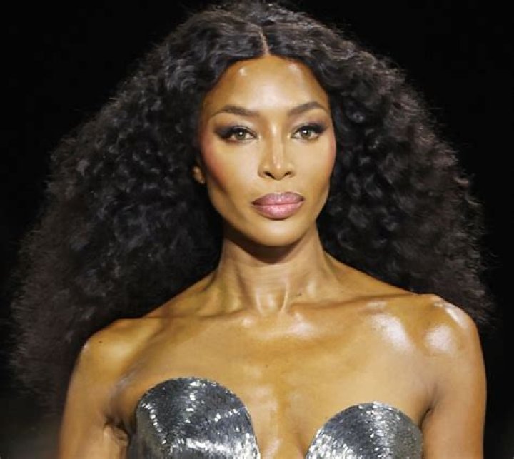 Naomi Campbell in White Workout Gear is in “My Happy Place”