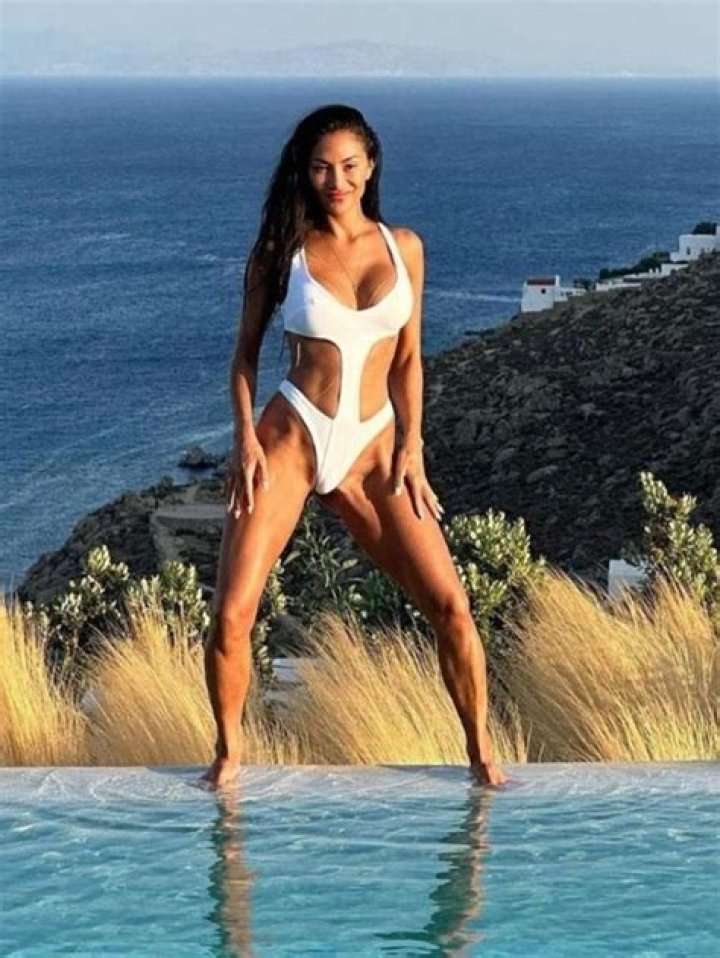 Nicole Scherzinger in Bathing Suit "Stays Calm" on Beach — Celebwell