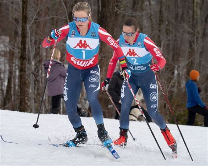 Olympic Skier Jessie Diggins in Workout Gear Goes On Hiking Honeymoon In Chile