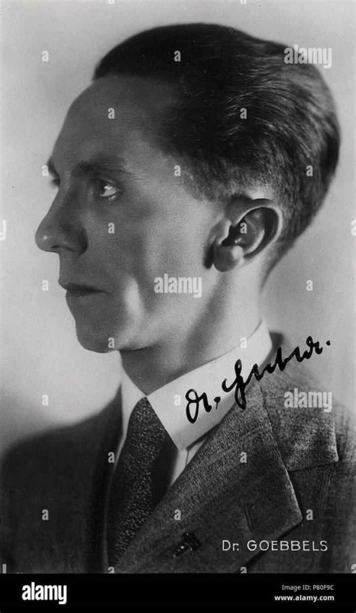 Joseph Goebbels Biography - Facts, Childhood, Family Life & Achievements