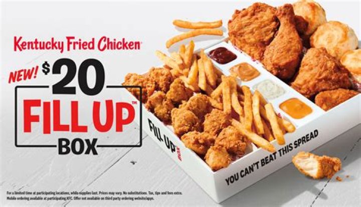 What Is A $20 Fill Up At Kfc? – Celebrity