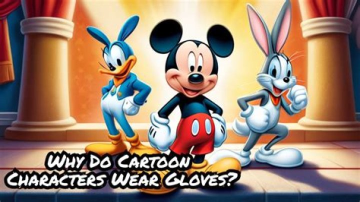 Why do all the Mickey Mouse characters wear gloves? – Celebrity