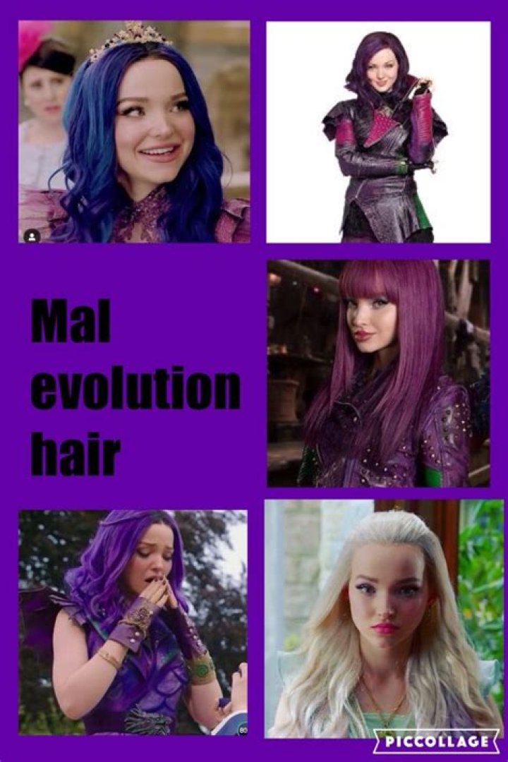 Why does Mal have purple hair? – Celebrity